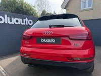 USED 2017 67 AUDI Q3 2.0 TFSI Black Edition SUV 5dr Petrol S Tronic quattro Euro 6 (s/s) (180 ps) Dual zone climate control A/C, Satellite navigation, Cruise control, Bluetooth, Bose Sound System, Part Leather Interior, Panoramic Sunroof, Dynamic drive modes, Powered tailgate, Heated folding wingmirrors, DAB radio, LED daytime running lights, Front & Rear parking sensors, Auto headlights, 19" Alloy wheels
