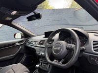 USED 2017 67 AUDI Q3 2.0 TFSI Black Edition SUV 5dr Petrol S Tronic quattro Euro 6 (s/s) (180 ps) Dual zone climate control A/C, Satellite navigation, Cruise control, Bluetooth, Bose Sound System, Part Leather Interior, Panoramic Sunroof, Dynamic drive modes, Powered tailgate, Heated folding wingmirrors, DAB radio, LED daytime running lights, Front & Rear parking sensors, Auto headlights, 19" Alloy wheels