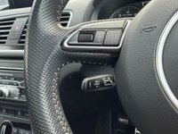 USED 2017 67 AUDI Q3 2.0 TFSI Black Edition SUV 5dr Petrol S Tronic quattro Euro 6 (s/s) (180 ps) Dual zone climate control A/C, Satellite navigation, Cruise control, Bluetooth, Bose Sound System, Part Leather Interior, Panoramic Sunroof, Dynamic drive modes, Powered tailgate, Heated folding wingmirrors, DAB radio, LED daytime running lights, Front & Rear parking sensors, Auto headlights, 19" Alloy wheels