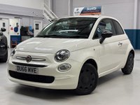 USED 2016 66 FIAT 500 1.2 Pop Hatchback 3 Door Petrol Manual White Euro 6 Low Tax USB POINT+AUX POINT+CITY STEERING