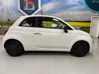USED 2016 66 FIAT 500 1.2 Pop Hatchback 3 Door Petrol Manual White Euro 6 Low Tax USB POINT+AUX POINT+CITY STEERING