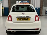 USED 2016 66 FIAT 500 1.2 Pop Hatchback 3 Door Petrol Manual White Euro 6 Low Tax USB POINT+AUX POINT+CITY STEERING
