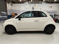 USED 2016 66 FIAT 500 1.2 Pop Hatchback 3 Door Petrol Manual White Euro 6 Low Tax USB POINT+AUX POINT+CITY STEERING