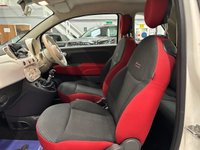 USED 2016 66 FIAT 500 1.2 Pop Hatchback 3 Door Petrol Manual White Euro 6 Low Tax USB POINT+AUX POINT+CITY STEERING
