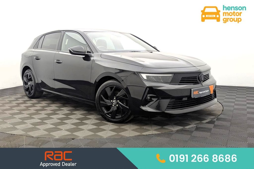 USED 2022 72 VAUXHALL ASTRA 1.2 Turbo GS Line Hatchback 5dr Petrol Manual Euro 6 (s/s) (130 ps) Car Play, Parking Camera, DAB