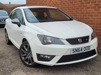 USED 2014 64 SEAT IBIZA 1.2 TSI FR Sport Coupe 3dr Petrol Manual Euro 5 (105 ps) 