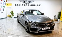 USED 2017 17 MERCEDES-BENZ C-CLASS 2.1 C220d AMG Line Cabriolet 2dr Diesel G-Tronic+ 4MATIC Euro 6 (s/s) (170 ps) +FREE 6 MONTHS NATIONWIDE WARRANTY+