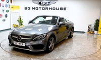 USED 2017 17 MERCEDES-BENZ C-CLASS 2.1 C220d AMG Line Cabriolet 2dr Diesel G-Tronic+ 4MATIC Euro 6 (s/s) (170 ps) +FREE 6 MONTHS NATIONWIDE WARRANTY+