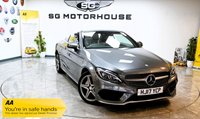USED 2017 17 MERCEDES-BENZ C-CLASS 2.1 C220d AMG Line Cabriolet 2dr Diesel G-Tronic+ 4MATIC Euro 6 (s/s) (170 ps) +FREE 6 MONTHS NATIONWIDE WARRANTY+