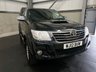 USED 2012 12 TOYOTA HI-LUX 3.0 D-4D 171PS 4WD INVINCIBLE DOUBLE PICK UP - NO VAT 1 YEARS MOT, LOW MILES