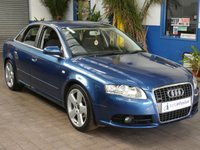 USED 2007 07 AUDI A4 1.9 TDI S line Saloon 4dr Diesel Manual (154 g/km, 113 bhp) AIR CON RADIO CD PARK SENS