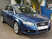 USED 2007 07 AUDI A4 1.9 TDI S line Saloon 4dr Diesel Manual (154 g/km, 113 bhp) AIR CON RADIO CD PARK SENS