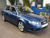USED 2007 07 AUDI A4 1.9 TDI S line Saloon 4dr Diesel Manual (154 g/km, 113 bhp) AIR CON RADIO CD PARK SENS