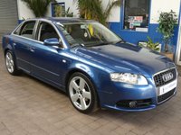 USED 2007 07 AUDI A4 1.9 TDI S line Saloon 4dr Diesel Manual (154 g/km, 113 bhp) AIR CON RADIO CD PARK SENS