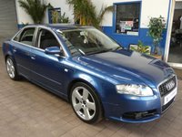 USED 2007 07 AUDI A4 1.9 TDI S line Saloon 4dr Diesel Manual (154 g/km, 113 bhp) AIR CON RADIO CD PARK SENS
