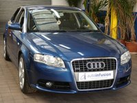 USED 2007 07 AUDI A4 1.9 TDI S line Saloon 4dr Diesel Manual (154 g/km, 113 bhp) AIR CON RADIO CD PARK SENS