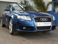 USED 2007 07 AUDI A4 1.9 TDI S line Saloon 4dr Diesel Manual (154 g/km, 113 bhp) AIR CON RADIO CD PARK SENS