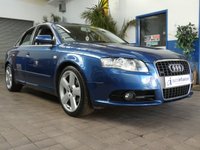 USED 2007 07 AUDI A4 1.9 TDI S line Saloon 4dr Diesel Manual (154 g/km, 113 bhp) AIR CON RADIO CD PARK SENS