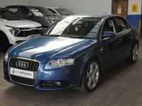 USED 2007 07 AUDI A4 1.9 TDI S line Saloon 4dr Diesel Manual (154 g/km, 113 bhp) AIR CON RADIO CD PARK SENS