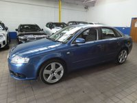 USED 2007 07 AUDI A4 1.9 TDI S line Saloon 4dr Diesel Manual (154 g/km, 113 bhp) AIR CON RADIO CD PARK SENS