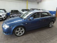 USED 2007 07 AUDI A4 1.9 TDI S line Saloon 4dr Diesel Manual (154 g/km, 113 bhp) AIR CON RADIO CD PARK SENS