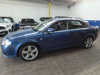 USED 2007 07 AUDI A4 1.9 TDI S line Saloon 4dr Diesel Manual (154 g/km, 113 bhp) AIR CON RADIO CD PARK SENS