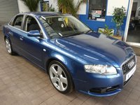 USED 2007 07 AUDI A4 1.9 TDI S line Saloon 4dr Diesel Manual (154 g/km, 113 bhp) AIR CON RADIO CD PARK SENS