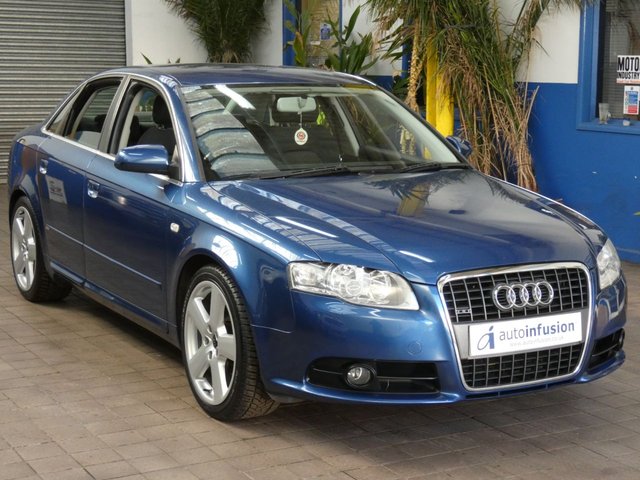 2007 07 Audi A4 1.9 TDI S line Saloon 4dr Diesel Manual (154 g/km, 113 bhp)