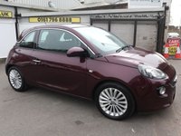 USED 2015 65 VAUXHALL ADAM 1.4i GLAM Hatchback 3dr Petrol Manual Euro 6 (87 ps) * FULL HISTORY + UPTO 62.8 MPG *
