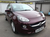 USED 2015 65 VAUXHALL ADAM 1.4i GLAM Hatchback 3dr Petrol Manual Euro 6 (87 ps) * FULL HISTORY + UPTO 62.8 MPG *