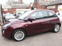USED 2015 65 VAUXHALL ADAM 1.4i GLAM Hatchback 3dr Petrol Manual Euro 6 (87 ps) * FULL HISTORY + UPTO 62.8 MPG *