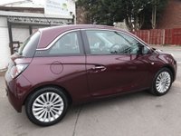 USED 2015 65 VAUXHALL ADAM 1.4i GLAM Hatchback 3dr Petrol Manual Euro 6 (87 ps) * FULL HISTORY + UPTO 62.8 MPG *