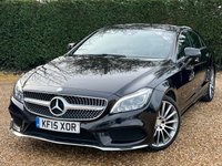 USED 2015 15 MERCEDES-BENZ CLS CLASS 2.1 CLS220 BlueTEC AMG Line Coupe 4dr Diesel G-Tronic+ Euro 6 (s/s) (177 ps) ULEZ - Euro 6, 2 Owners
