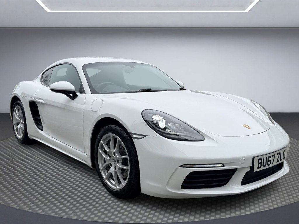 USED 2017 67 PORSCHE 718 CAYMAN 2.0T Coupe 2dr Petrol PDK Euro 6 (s/s) (300 ps) 1 FORMER KEEPER+F/HISTORY