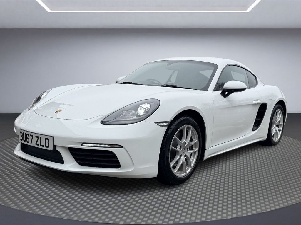 USED 2017 67 PORSCHE 718 CAYMAN 2.0T Coupe 2dr Petrol PDK Euro 6 (s/s) (300 ps) 1 FORMER KEEPER+F/HISTORY