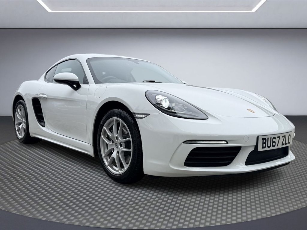 USED 2017 67 PORSCHE 718 CAYMAN 2.0T Coupe 2dr Petrol PDK Euro 6 (s/s) (300 ps) 1 FORMER KEEPER+F/HISTORY