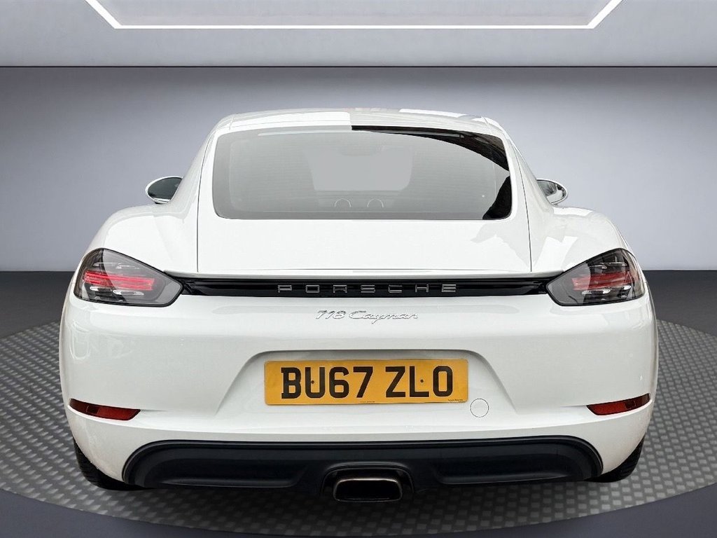 USED 2017 67 PORSCHE 718 CAYMAN 2.0T Coupe 2dr Petrol PDK Euro 6 (s/s) (300 ps) 1 FORMER KEEPER+F/HISTORY