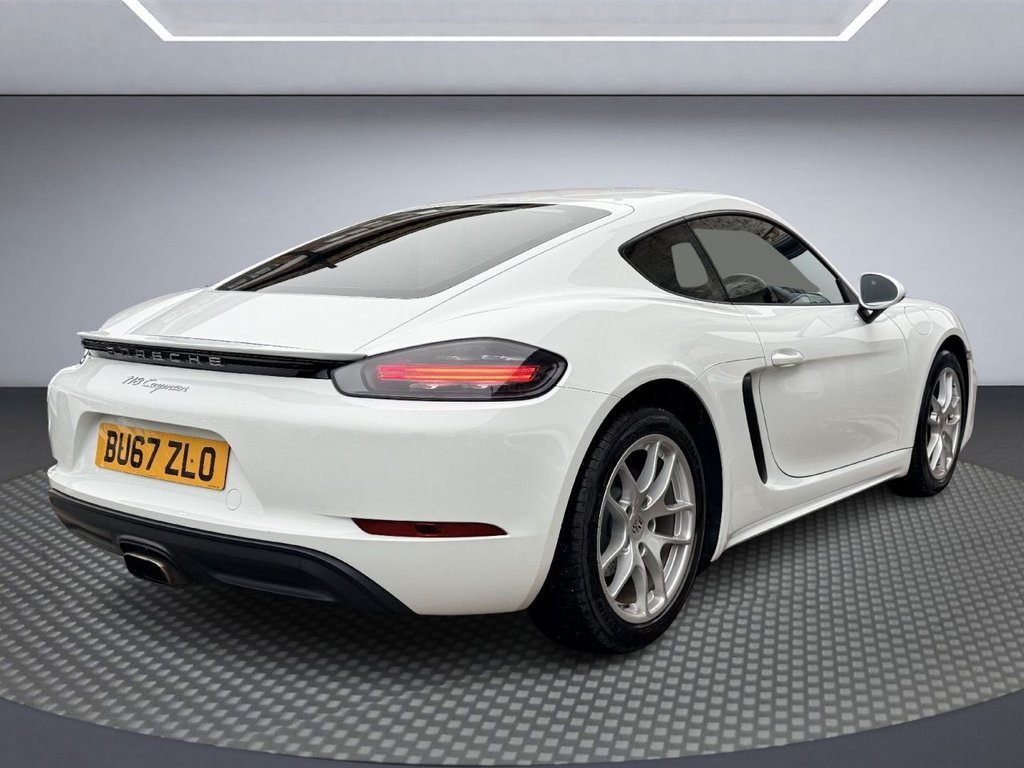 USED 2017 67 PORSCHE 718 CAYMAN 2.0T Coupe 2dr Petrol PDK Euro 6 (s/s) (300 ps) 1 FORMER KEEPER+F/HISTORY
