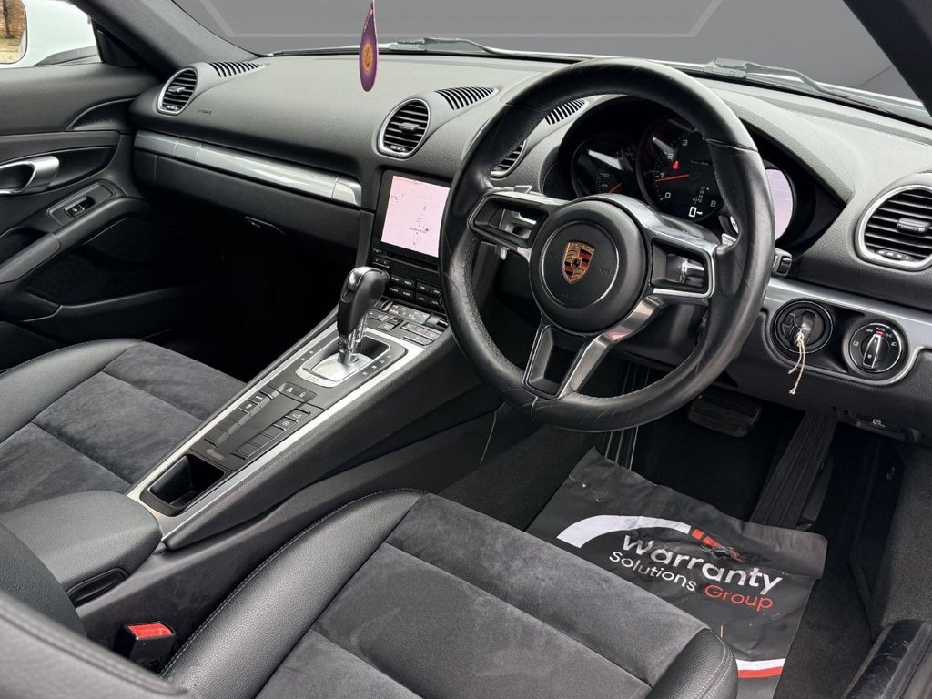 USED 2017 67 PORSCHE 718 CAYMAN 2.0T Coupe 2dr Petrol PDK Euro 6 (s/s) (300 ps) 1 FORMER KEEPER+F/HISTORY