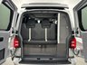 USED 2019 19 VOLKSWAGEN TRANSPORTER 2.0 TDI T28 BlueMotion Tech Highline Camper Van 5dr Diesel Manual FWD SWB Euro 6 (s/s) (102 ps) Striking Reflex Silver , Ebony Full Leather Interior hosting,  fridge , gashob , oven , diesel heater, solar roof panel, aux battery, water supply ,  popup  roof, detachable towbar,