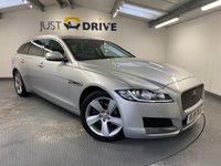 USED 2019 19 JAGUAR XF 2.0i Portfolio GPF Sportbrake 5dr Petrol Auto Euro 6 (s/s) (250 ps) 247 BHP, NAV, ELEC HEATED LEATHER !