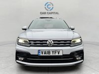 USED 2018 18 VOLKSWAGEN TIGUAN 2.0 TDI R-Line SUV 5dr Diesel DSG 4Motion Euro 6 (s/s) (150 ps) FINANCE+WARRANTY+2 KEY+SATNAV+ULEZ