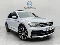 USED 2018 18 VOLKSWAGEN TIGUAN 2.0 TDI R-Line SUV 5dr Diesel DSG 4Motion Euro 6 (s/s) (150 ps) FINANCE+WARRANTY+2 KEY+SATNAV+ULEZ