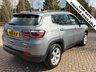 USED 2019 19 JEEP COMPASS 1.4T MultiAirII Longitude SUV 5dr Petrol Manual Euro 6 (s/s) (140 ps) This 2019 Jeep Compass Longitude in Magnesio Grey has covered 52k miles with a good service history, last serviced at 51,576 miles.  It comes with MOT until Jan 2027 and is ULEZ & CAZ compliant - perfect for city driving. Sat nav & Bluetooth - Cruise control - Front & rear electric mirrors - Climate control - USB & AUX connections - 17" alloy wheels  A well-equipped and easy-to-drive SUV that&rsquo;s ready to go!