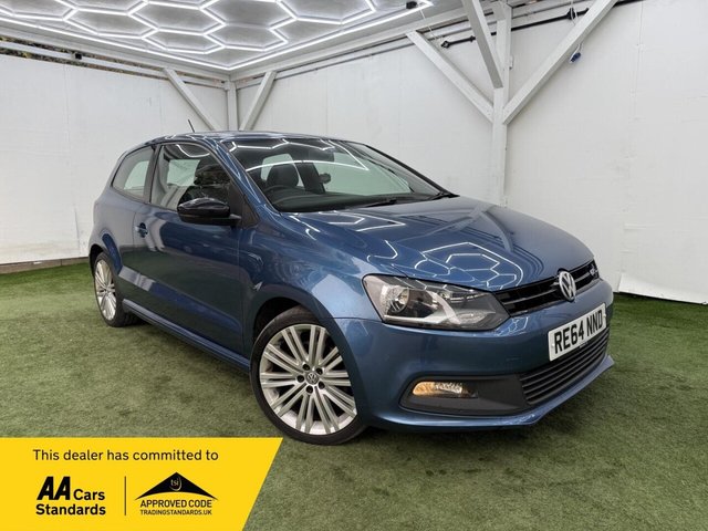 2014 VOLKSWAGEN POLO 2014 1.4 TSI BlueMotion Tech ACT BlueGT Euro 6 (s/s) 3dr