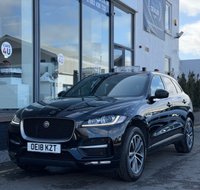 USED 2018 18 JAGUAR F-PACE 2.0 D180 R-Sport SUV 5dr Diesel Auto AWD Euro 6 (s/s) (180 ps) 