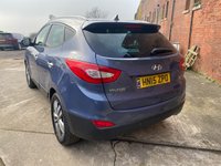USED 2015 15 HYUNDAI IX35 1.7 CRDi Premium SUV 5dr Diesel Manual Euro 5 (s/s) (115 ps) SAT NAV REVERSING CAMERA-FULL LEATHER SEATS