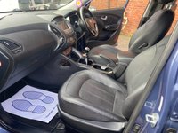 USED 2015 15 HYUNDAI IX35 1.7 CRDi Premium SUV 5dr Diesel Manual Euro 5 (s/s) (115 ps) SAT NAV REVERSING CAMERA-FULL LEATHER SEATS