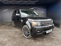 USED 2013 13 LAND ROVER RANGE ROVER SPORT 3.0 SD V6 HSE Black SUV 5dr Diesel Auto 4WD Euro 5 (255 bhp) **Overfinch** FSH Timing Belt