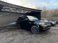USED 2013 13 LAND ROVER RANGE ROVER SPORT 3.0 SD V6 HSE Black SUV 5dr Diesel Auto 4WD Euro 5 (255 bhp) **Overfinch** FSH Timing Belt